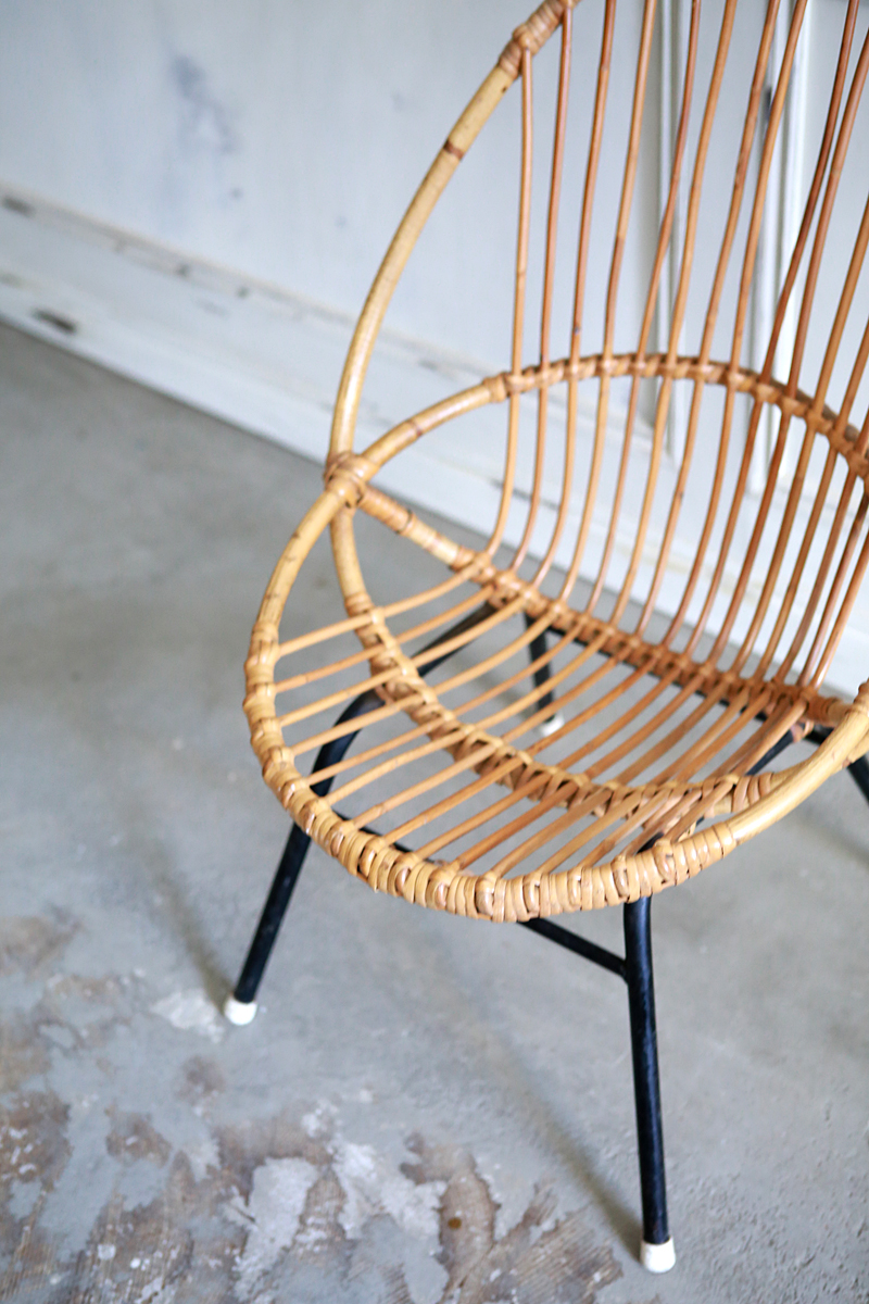 Rattan Chair by Dirk van Sliedregt | phono | 金沢 北欧 中古家具