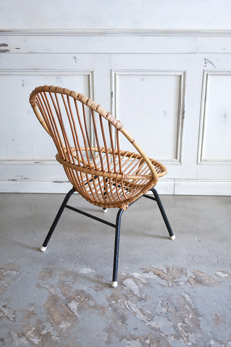 Rattan Chair by Dirk van Sliedregt | phono | 金沢 北欧 中古家具 