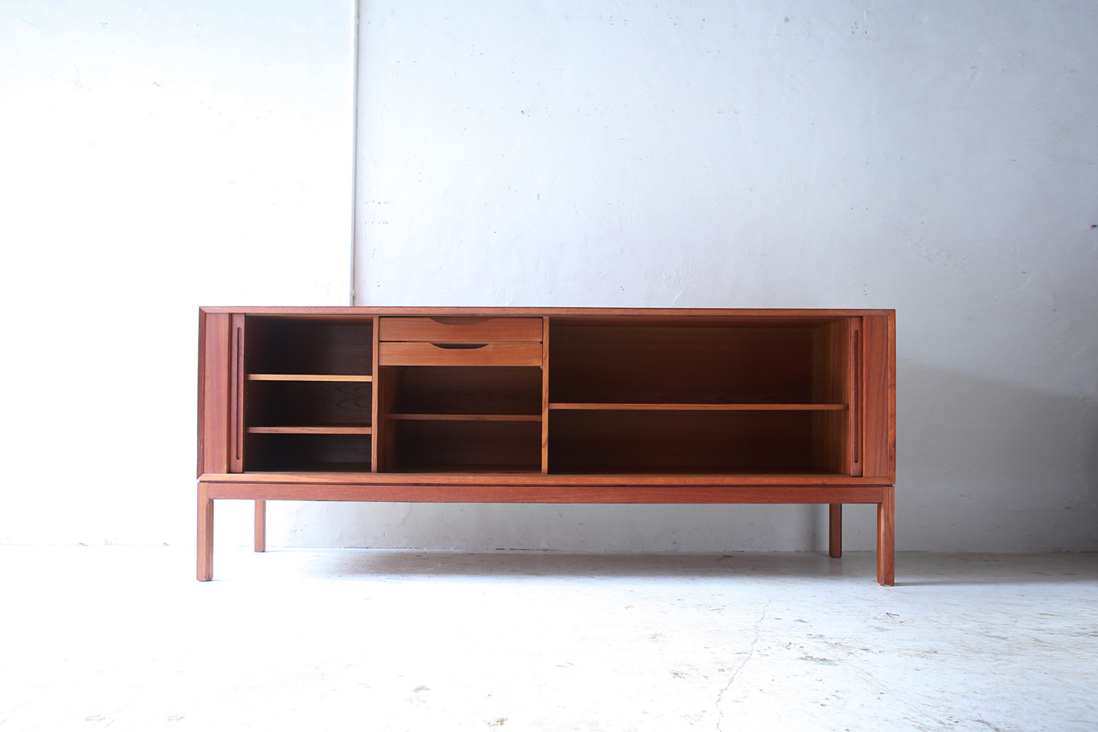 Sideboard with Tambour doors by Aksel Kjersgaard | phono | 金沢 