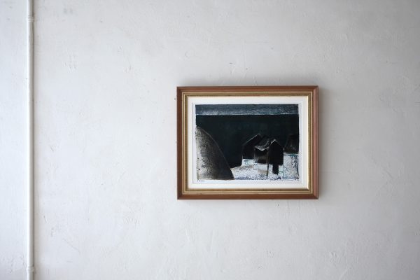 デンマークの画家Jack Kampmann (ジャック・カンプマン）によるフェロー島での暮らしを描いたリトグラフ