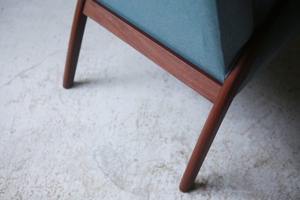 北欧ヴィンテージ家具 デンマーク製　ハイバックラウンジチェア