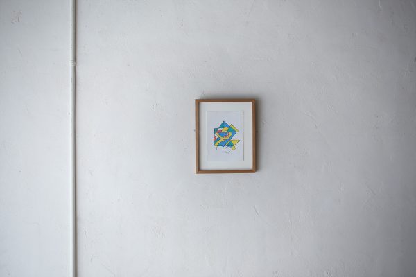 デンマークの芸術家 Ejler Bille(アイラー・ビリー）によるヴィンテージ リトグラフ作品