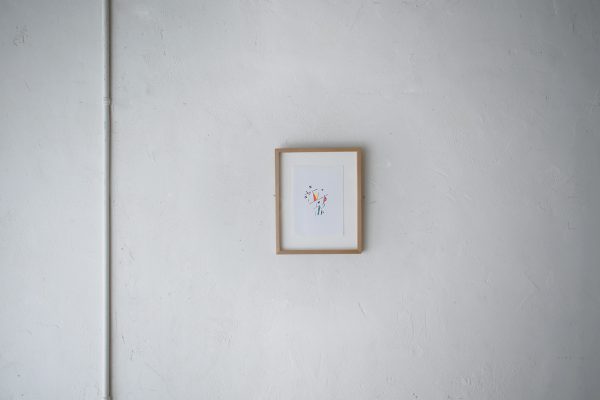 デンマークの芸術家 Ejler Bille(アイラー・ビリー）によるヴィンテージ リトグラフ作品
