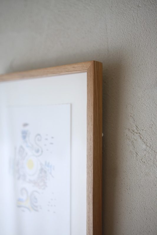 デンマークの芸術家 Ejler Bille(アイラー・ビリー）によるヴィンテージ リトグラフ作品