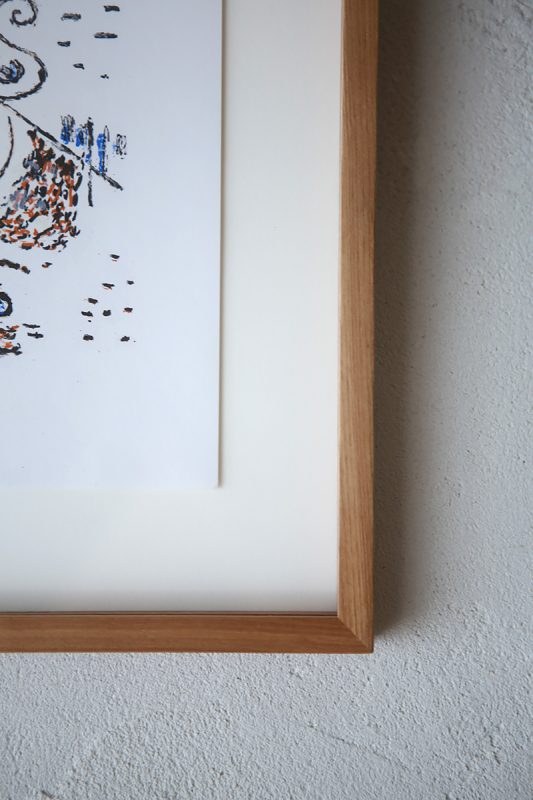 デンマークの芸術家 Ejler Bille(アイラー・ビリー）によるヴィンテージ リトグラフ作品