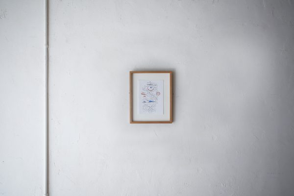 デンマークの芸術家 Ejler Bille(アイラー・ビリー）によるヴィンテージ リトグラフ作品