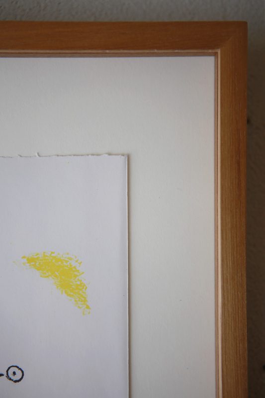 デンマークの芸術家 Ejler Bille(アイラー・ビリー）によるヴィンテージ リトグラフ作品