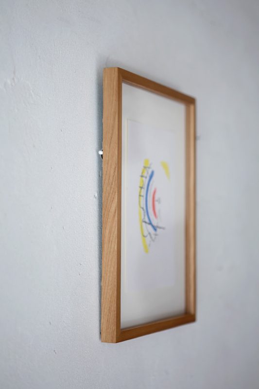 デンマークの芸術家 Ejler Bille(アイラー・ビリー）によるヴィンテージ リトグラフ作品