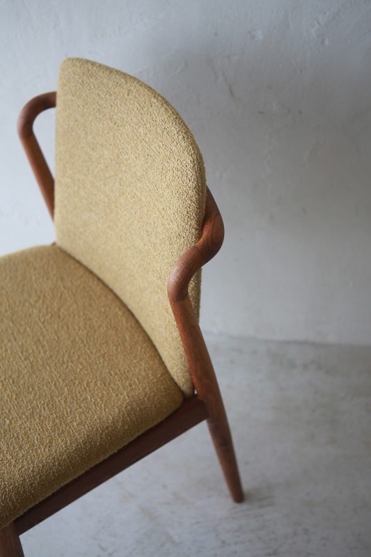 北欧ヴィンテージ家具のSlagelse社製 オーク材ダイニングチェア