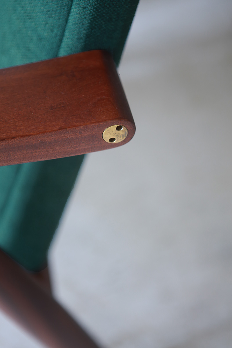 北欧ヴィンテージ家具 Hans Wegner (ハンス ウェグナー) デザインによるGETAMA社製チーク材ハイバックチェア「GE260」