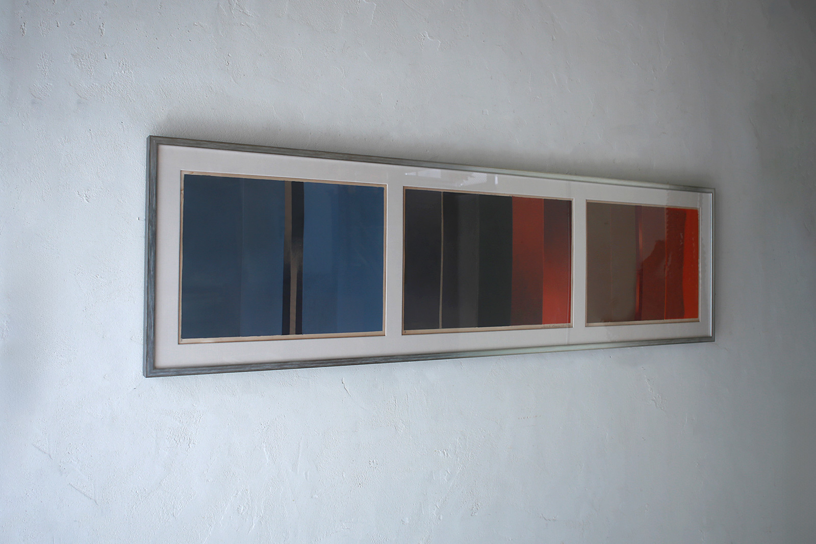 デンマークの画家Arne L. Hansen (アルネ・ハンセン）による1968年のヴィンテージリトグラフ