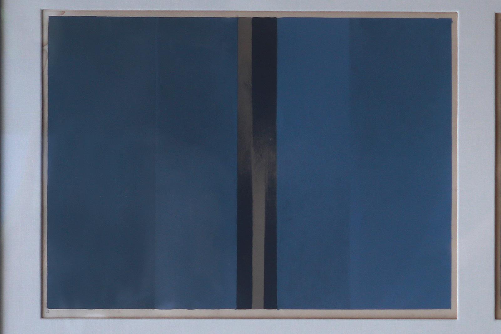 デンマークの画家Arne L. Hansen (アルネ・ハンセン）による1968年のヴィンテージリトグラフ