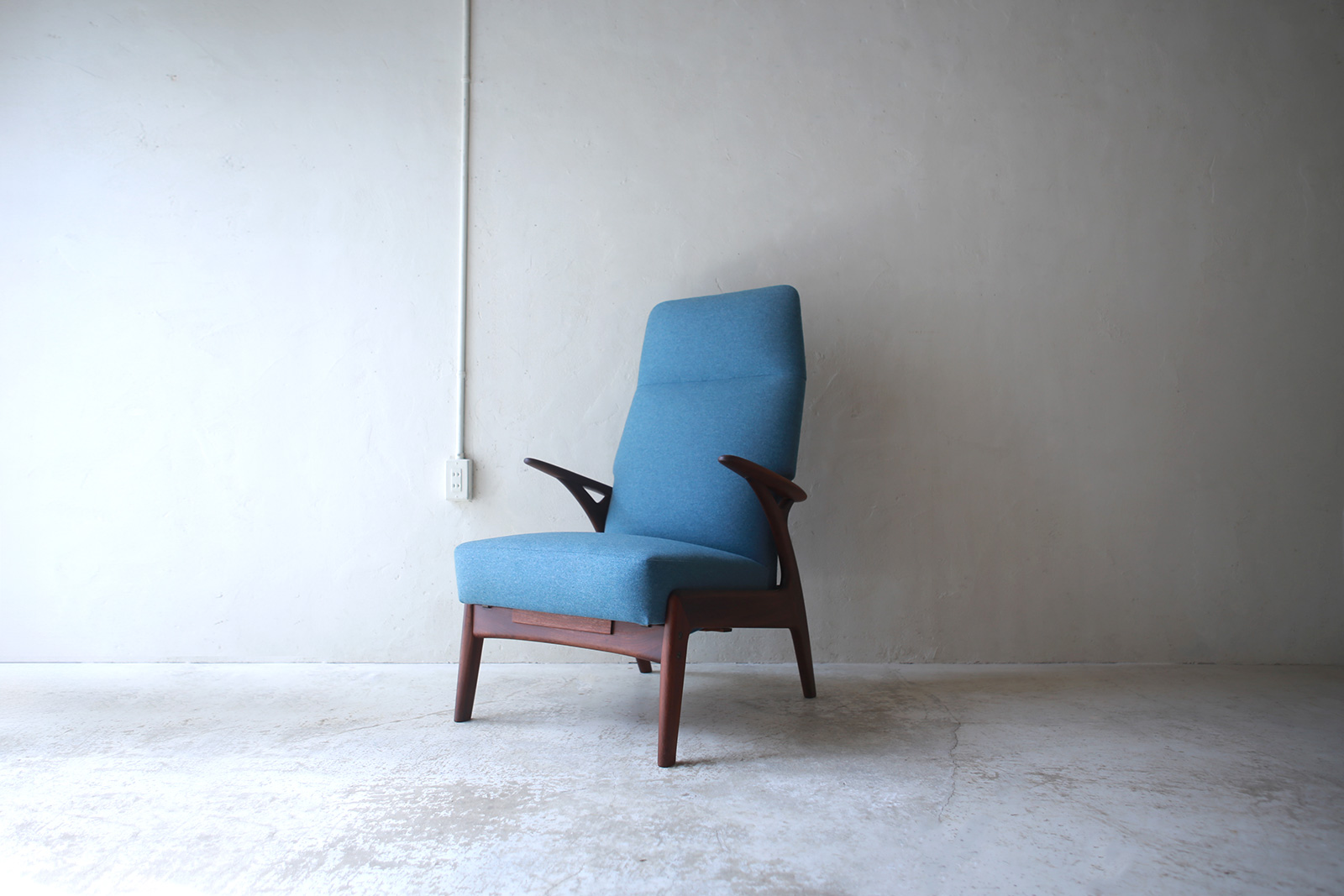 北欧ヴィンテージ家具 デンマーク 家具 Christian Sorensen デザインによるGorm社製ハイバックチェア