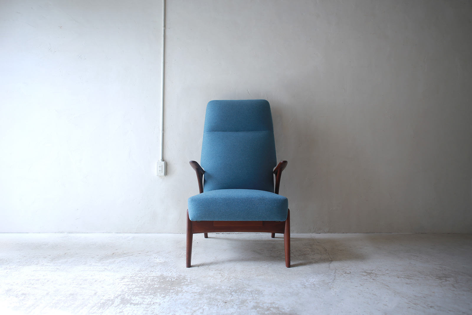 北欧ヴィンテージ家具 デンマーク 家具 Christian Sorensen デザインによるGorm社製ハイバックチェア