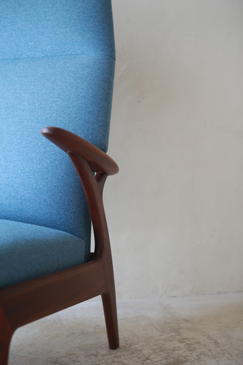 北欧ヴィンテージ家具 デンマーク 家具 Christian Sorensen デザインによるGorm社製ハイバックチェア