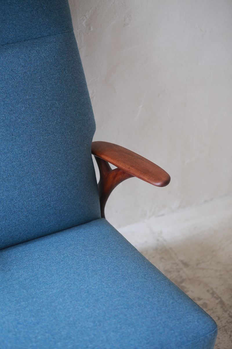 北欧ヴィンテージ家具 デンマーク 家具 Christian Sorensen デザインによるGorm社製ハイバックチェア